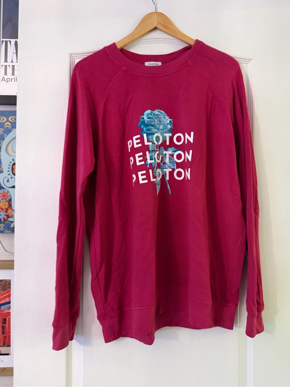 NWT Peloton Terry Crew Sweatshirt medium
